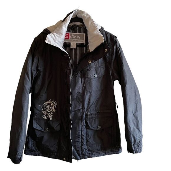 Sims ~ Women’s snowboard jacket ~ lots of pockets and functionality ~ size Lg - Picture 3 of 15